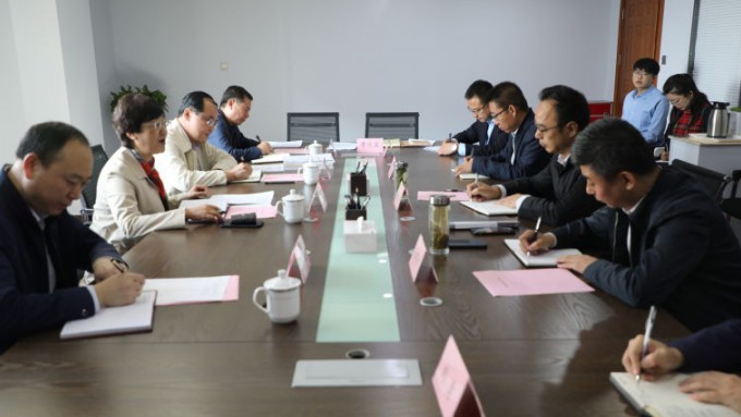 吉芸一行来PA视讯调研指导工作