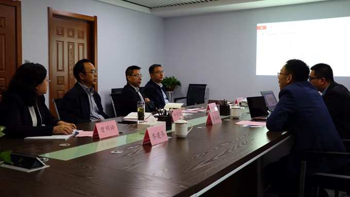泛华体育总裁李海斌一行拜访PA视讯