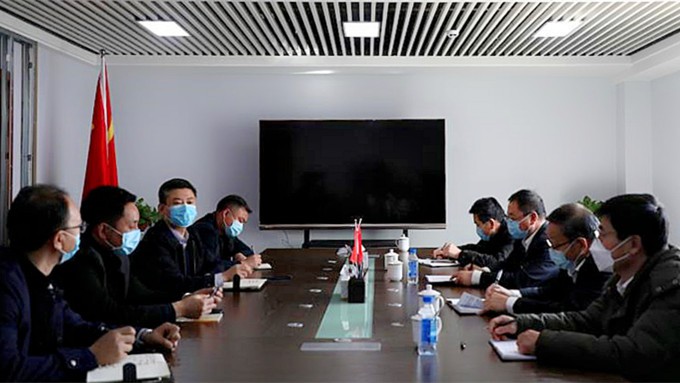 省人社厅省社保局到PA视讯指导兰州饭店资产划转工作