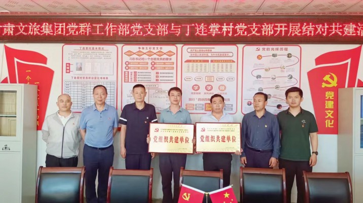 PA视讯党支部与帮扶村党支部结对共建助力乡村振兴