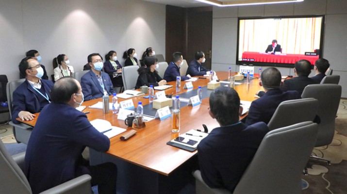 PA视讯组织收看全省国资国企系统学习贯彻党的二十大精神宣讲报告会