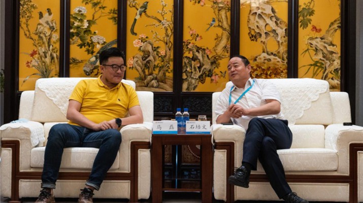 景域驴妈妈集团高级副总裁马磊一行到访PA视讯