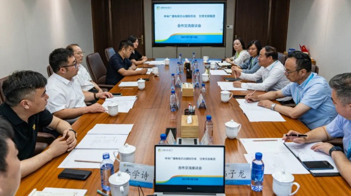 PA视讯与中央广播电视总台国际在线交流战略合作事宜