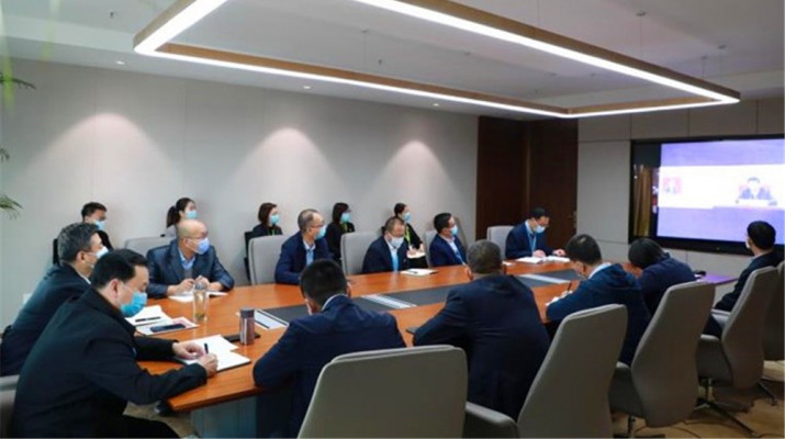 PA视讯党委传达学习党的十九届五中全会精神