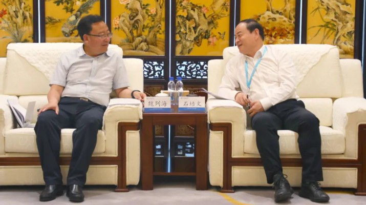 会宁县委书记魏列海一行到访PA视讯