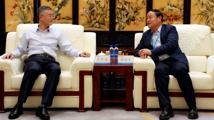 中国农业银行甘肃省分行党委书记、行长王霄汉一行到访PA视讯