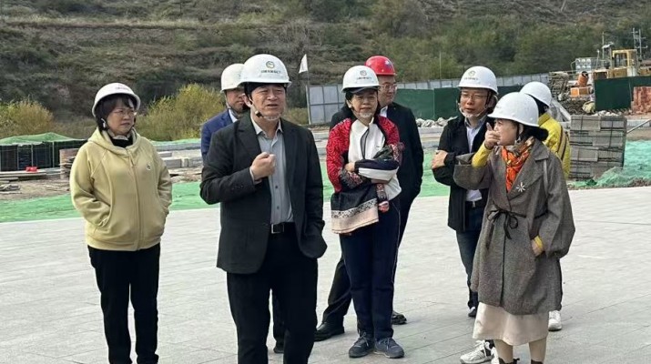 石培文董事长带队调研兰州石佛沟生态旅游示范区项目建设工作